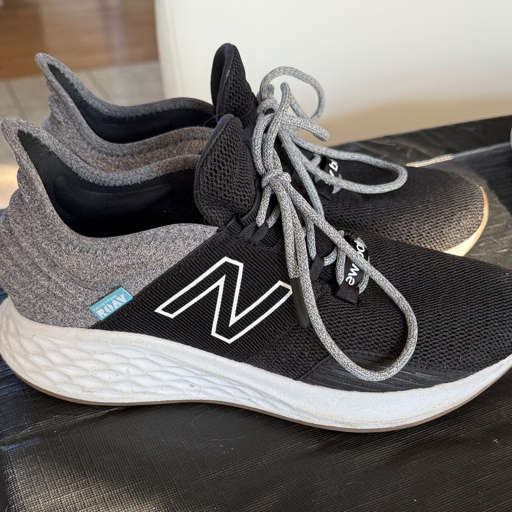 New Balance Black and Gray Athletic Shoes